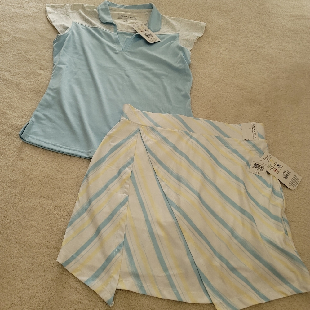 Pebble Beach: Golf Skort and Top from PGA Store